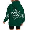 Womens Oversized Hooded Sweatshirt With Graphic Print Casual Streetwear Loose Fit Long Sleeve Winter Top