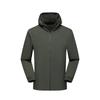 Unisex Ice Silk Sun Protection Hooded Jacket - Spring Summer Breathable Lightweight Loose Fit Plus Size Athletic Casual Outerwear