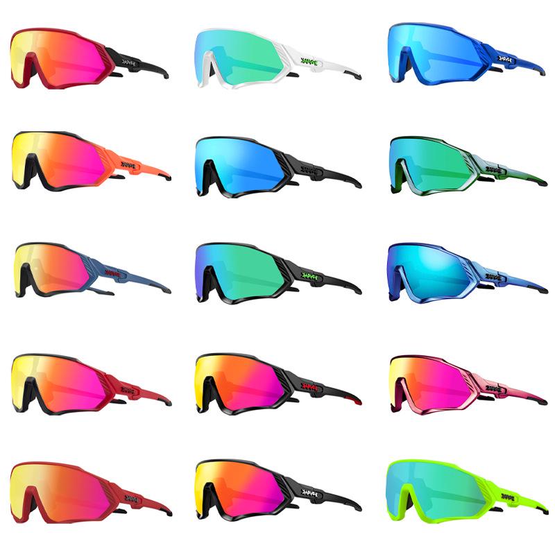 Kapvoe Polarized Anti-Wind Cycling Sunglasses for Mountain Biking