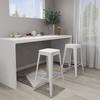 Stackable Bar Stools Set of 2 Metal
