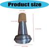 Portable Bb Trumpet Mute For Quiet Practice Aluminum Alloy Light weight Easy To Carry Durable Sound Reducer