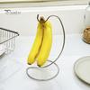 Multi-purpose Kitchen Rack Banana Hanger, Stainless Steel with Hook Fruit Stand, Keep And Jewelry Hanger Bananas Free Longer, Space-Saving for