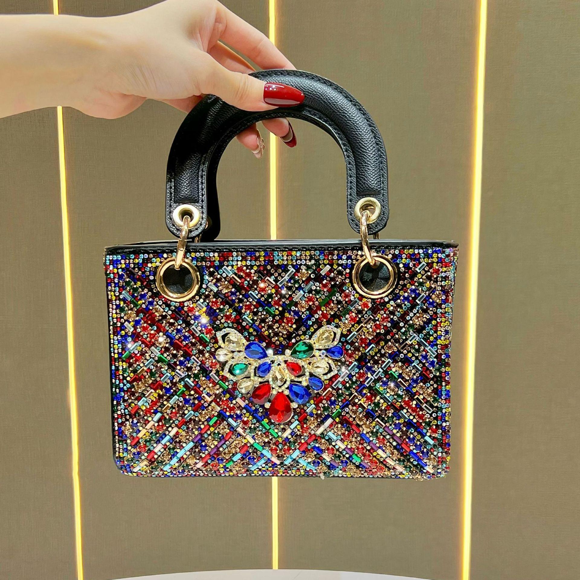 Evening Banquet Handbag Shoulder Bag with Strap Women s Handbag Women s Shoulder Bag разноцветный