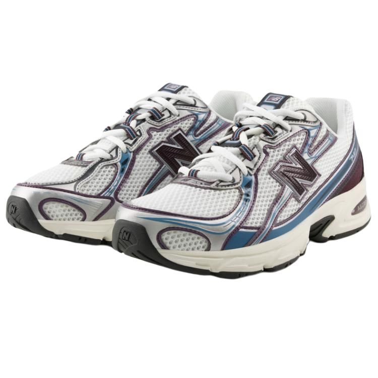 New Balance 740v2 Αλάτι Θάλασσας Δαμάσκηνο Unisex Αθλητικά Παπούτσια Κρεμ Δαμασκηνί-Καφέ Τεράριουμ U740PB2