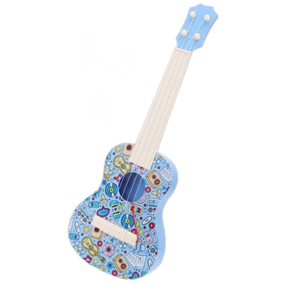 4 Strings Simulation Ukulele Toy Animal Musical Instrument Toy Children Guitar Toy  Play Activity