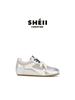 Cowhide version Su Yinyin, the same 5cm inner height increase, color matching, versatile casual sports shoes, German training shoes, women's Forrest G