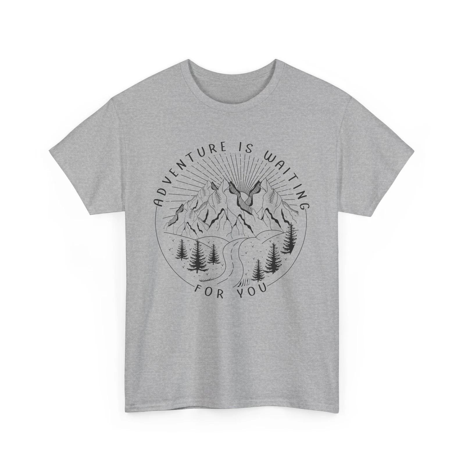 Summit Seeker T-Shirt | Mountain Climbing Tee | Outdoor Trail Shirt L
