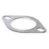 20x 2.5 Inch/63mm Universal Engine Exhaust Pipe Gasket With Two Holes Repairing Parts Rustproof Reliable Sealing Car Accessories