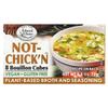 Cubos de Caldo Not-Chick'n Edward & Sons, 8 Unidades