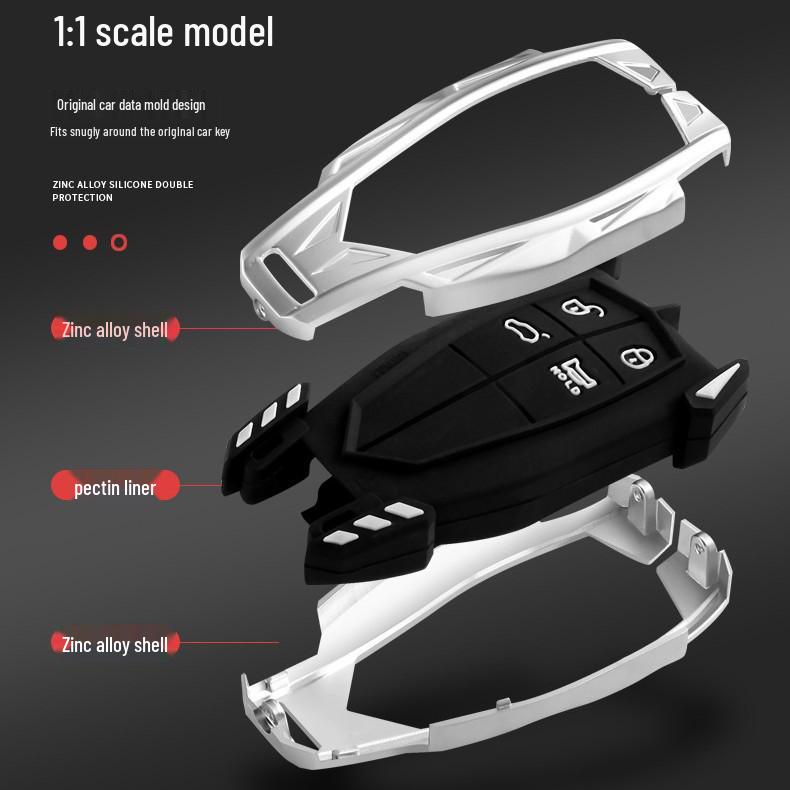 2022 FAW Hongqi HS5/HS7/H9 Qixiang Mecha Edition Key Case Cover
