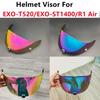 R1 Helmet Visor Shield for Visiere Casque Scorpion Exo R1 Protection  Dustproof Uv Cut Visor Motorcycle Helmet Accessories