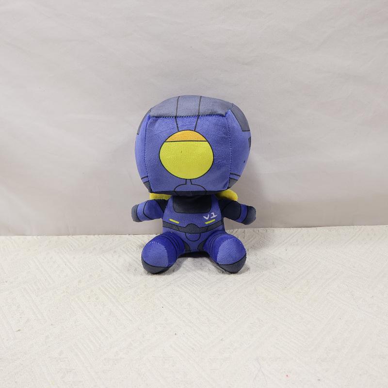 Ultrakill Game Plush Toy ULTRAPLUSH V1 Plushies Stuffed GABRIEL Cross Face Robot Dolls Home Decor Kid Game Fans Birthday Gift