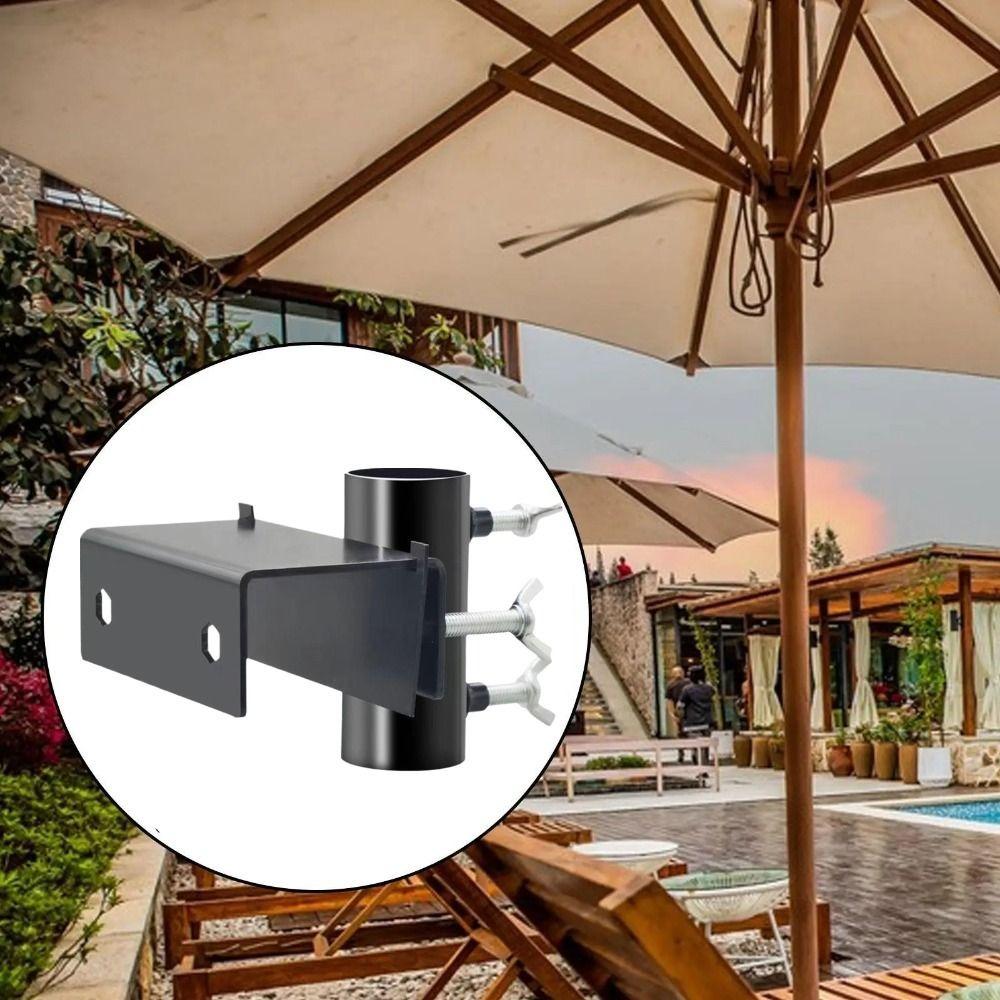 Adjustable Umbrella Clamp Bracket Water-proof Parasol Fixing Clip Durable Umbrella Stands Outdoor
