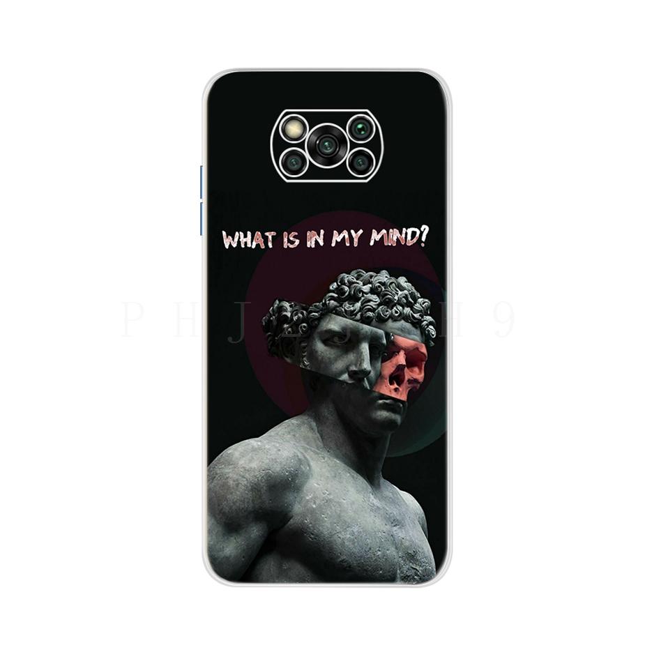Case For Xiaomi Poco X3 NFC Case PocoX3 Pro Cover Soft TPU Fundas For Xiaomi Poco X3 Pro PocoX3 NFC X 3 GT Phone Case Bag Bumper