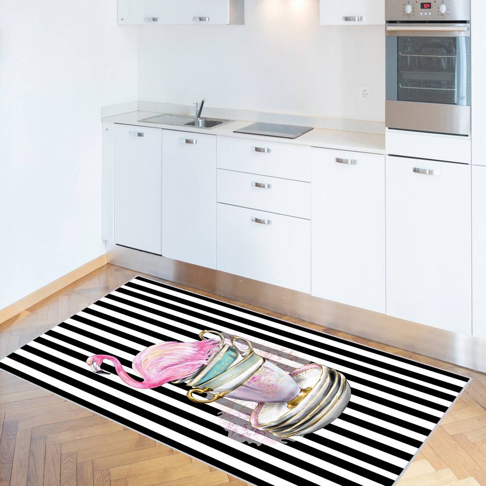 

Rovigo Home Washable Printed Carpet RGHM2049-SD418 80X150 чёрный