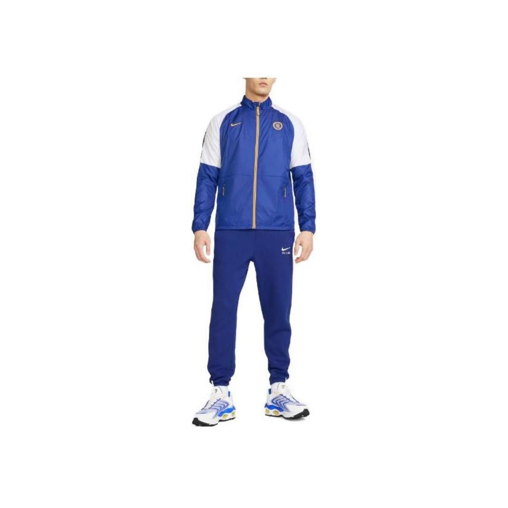 Nike Men's Chelsea FC Repel Academy AWF Soccer Jacket Rush Blue DV4714-495