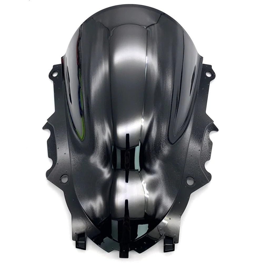 Windshield Motorcycle YZF-R3 YZF-R25 2019 2020 2021 2022 2023 Motorcycle Sport Racing Double Bubble Windshield Windshield Visor Deflector (Black)