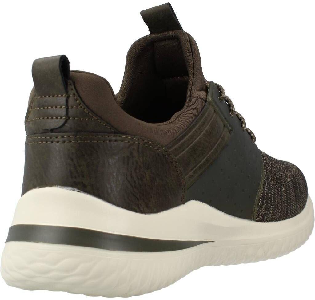 Skechers Relaxed Fit Sneakers: Crowder - Colton Olive