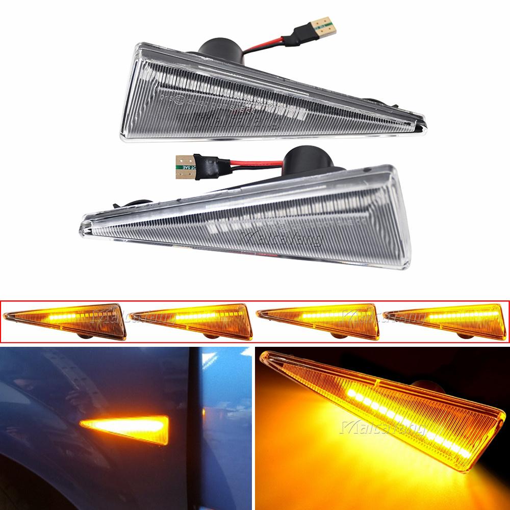2 Bucăți Semnalizator Lateral LED Dinamic pentru Mașină pentru Renault Espace MK4 Vel Satis Wind Avantime Megane 2 Scenic 2 Espace 4