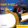 Ultra-Bright LED Rechargeable Flashlight with Long Battery Life and Long-Range Spotlight