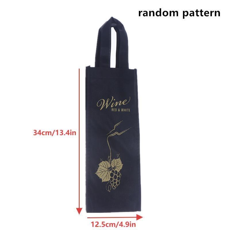 

Insulated Wine Bag Felt Single Bottle Carrier Padded Wine Cooler Tote for Wine Lovers Wedding Gift Bottle Wine Holder