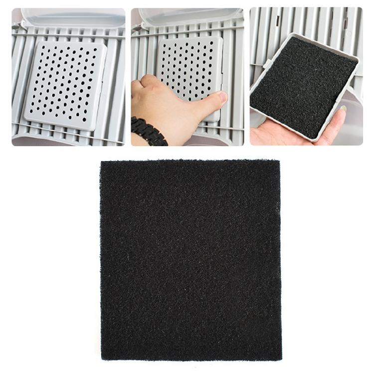 Carbon Infused Filter Pads for Pet for Cat Litter Boxes PadsDisposable Deodoriza