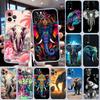 RP5 Animal Elephant Transparent Case for LG K22 K30 K40 K40S K41 K42 K50 K50S K51 K51S K52 K61 K62 K71 K92 Q60 Q61 V40 V50 V60