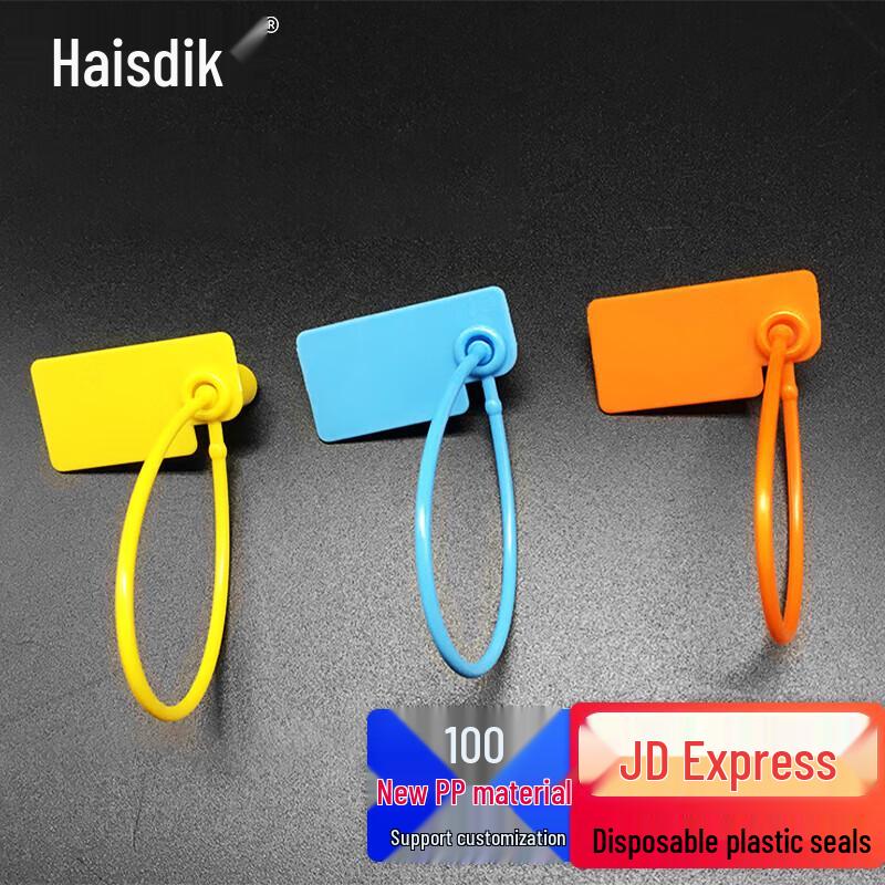 Hesitic Disposable Plastic Security Seal Tags
