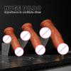 Curved Thick Realistic Dildos Silicone Large Penis Massager Unique Fantasy G-Spot Anal Clitoris Stimulator Masturbators Adult Sex Toys for Women Men
