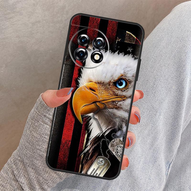 USA American Flag Cover For OnePlus 13R 13 12 12R 11 10 Pro 8T 10T OnePlus Nord 4 CE 2 3 Lite N10 N20 N30 Case