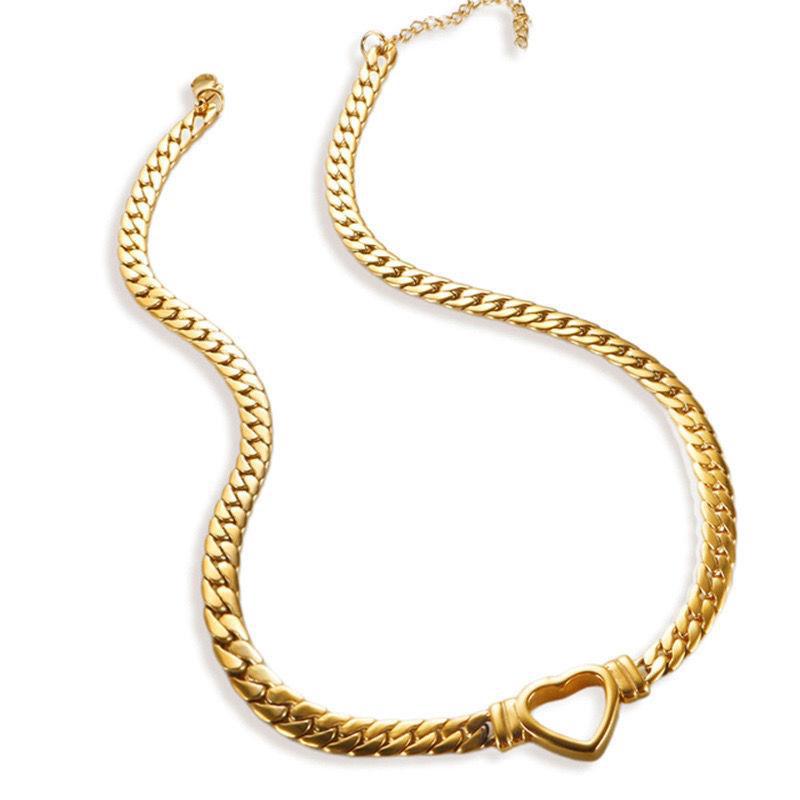 Diy Jewelry Custom Bracelet 18k Gold Plated Stainless Steel Custom Metal love Heart Plates Necklace Jewelry