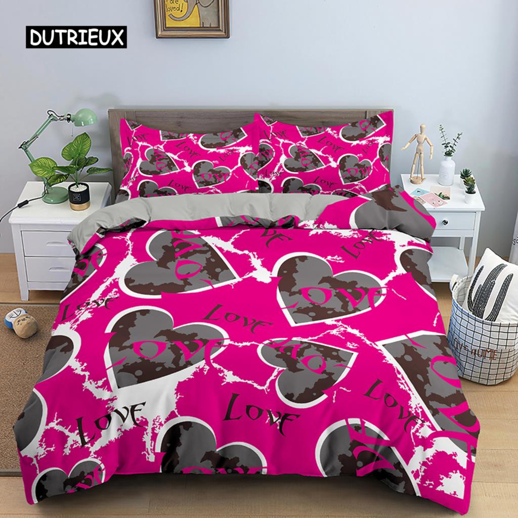 

Комплект постельного белья с красными губами, комплект постельного белья 3D Kiss Me Red Lips, постельное белье King Size, пододеяльник с сексуальными губами для женщин и мужчин, декор для спальни EU single(135x200cm)