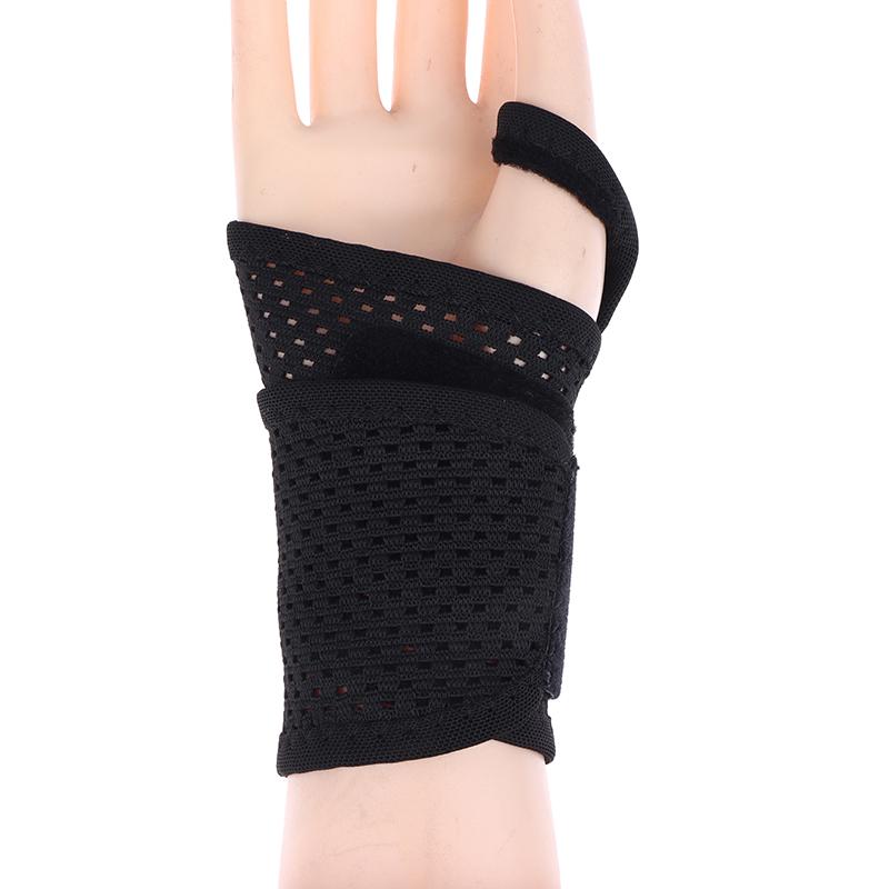 Oddychający Orteza Nadgarstka Regulowane Uciskowe Ochraniacze Nadgarstka Na Ból Stawów Zapobieganie Skręceniom Osłonki Ścięgien Unisex