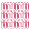 3 Boxes Paper Clip Small Portable  Red Shaped Cute Pin for File Classification