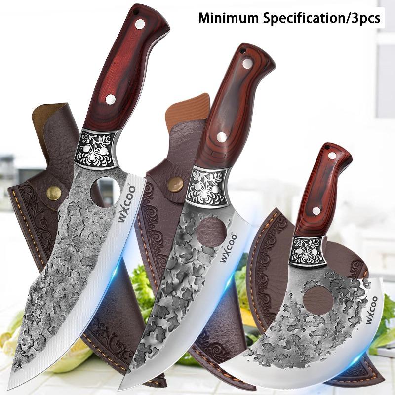 Nerezová Santoku Univerzální Škrabka Jedinečné Nože Ostrý Sashimi Nůž Kuchyňský Víceúčelový Nůž Nůž na Hovězí Rybí Maso Sekáček Vykosťovací Nůž
