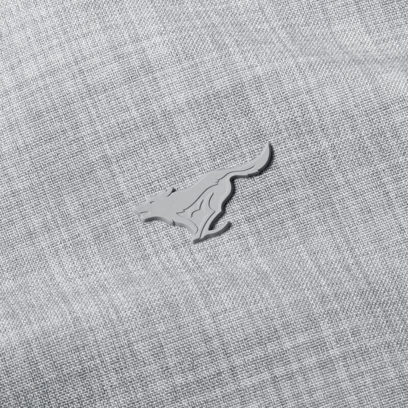 SEPTWOLVES Men's Casual Baseball Collar Blended Top