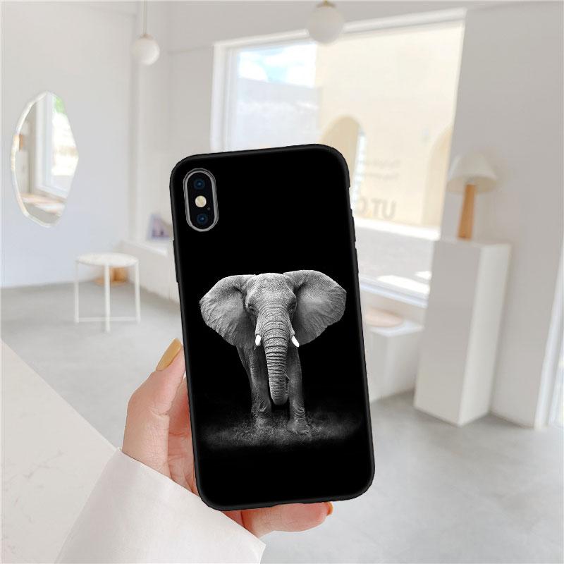 FM2 Animal Elephant Soft Shell Phone Case for Xiaomi Xiaomi Poco M4 M5 M6 M7 X3 X6 X7 F8 Ultra Pro GT NFC