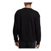 Adidas Originals Trefoil Cut-Out Logo Crew Neck Sweatshirt Men Sweatshirt Black DX4233