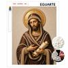 DIY 3D Pearl Diamond Painting Art Set Religious Saint Portrait Home Decor Art Set Wall Art