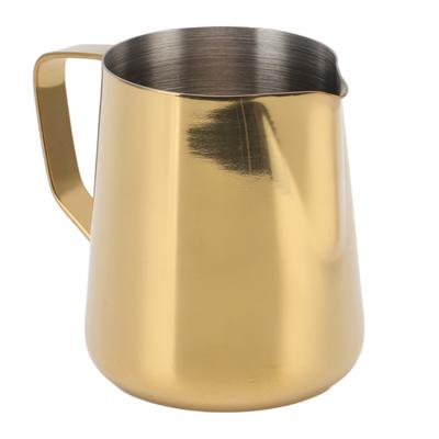 Milk Frothing Pitcher Stainless Steel Milk Jug Coffee Frothing Pitcher for Milk Tea Shop Cafe 900ML