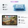 DOOGEE T30S Android 15 Tablet 16GB RAM up to 10GB 256GB ROM Unisoc T606 Metal Slim 8580mAh Widevine L1 13MP 8MP Cameras Earphone Jack GPS FM Radio