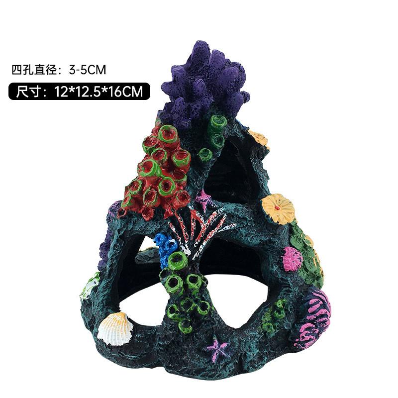 

Украшения для аквариума Аксессуары для аквариума Смола Имитация коралла Морские водоросли Украшение для аквариума Ремесло Миниатюрная фигурка Орнамент