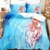 Girls Anime SHY Bedding Set Duvet Cover Bed Set Quilt Cover Pillowcase Comforter King Queen Size Boys Adult Bedding Set
