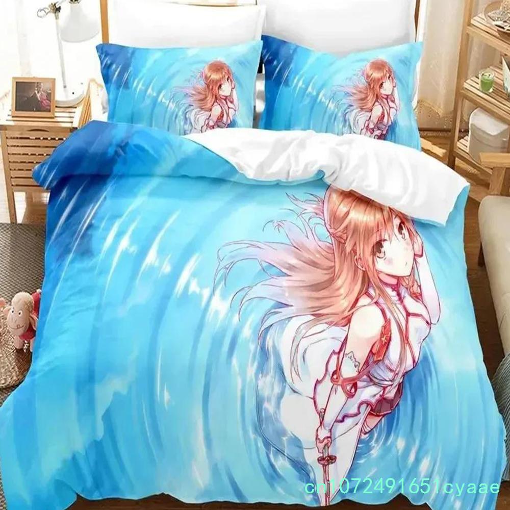 Girls Anime SHY Bedding Set Duvet Cover Bed Set Quilt Cover Pillowcase Comforter King Queen Size Boys Adult Bedding Set