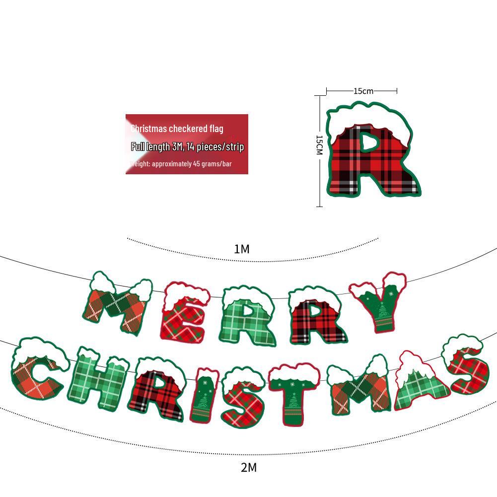 Birthday & Holiday Fishtail Bunting Banner for Parties