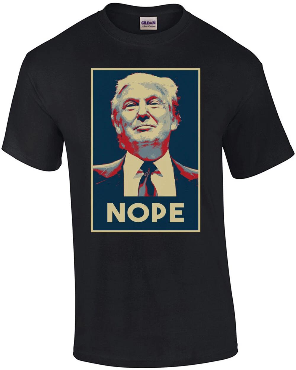 NOPE - Anti-Trump T-Shirt 3XL