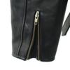 HARLEY DAVIDSON 90s Old leather Double riders jacket XXL black Big Size Men's Used