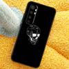 Schwarze Ästhetik Totenkopf Skelett Hülle Für Xiaomi 15 14 Ultra 13T 14T 15T 17 Pro Max Abdeckung Für POCO X7 F8 Pro X3 X5 X6 F5 F6 F7
