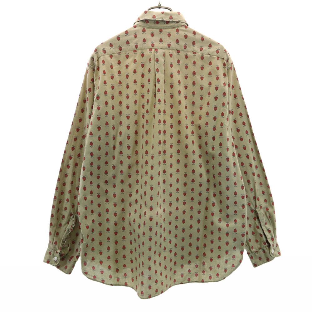 PENNEYS 60s Vintage Overall Handle Long Sleeve Button Down Shirt L Beige Men's Used