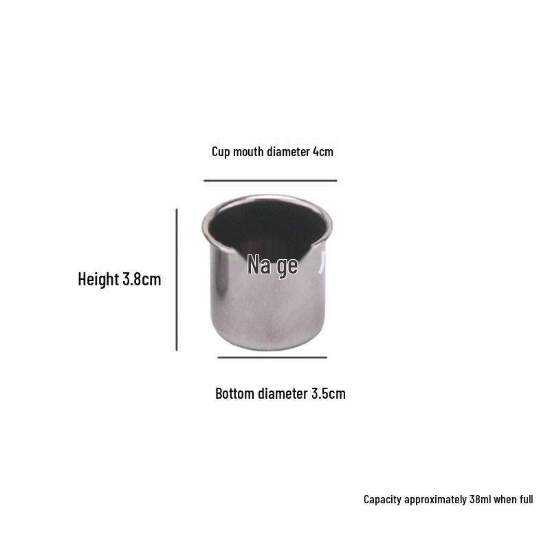 304 Stainless Steel Drop-proof Straight Cylinder Water Cup Without Handle.